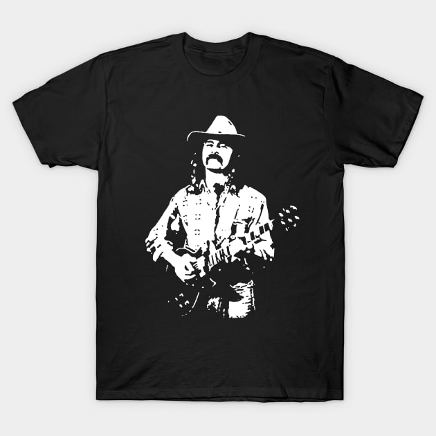 Vintage Dickey betts T-Shirt by danterjad